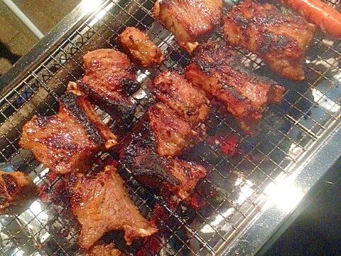 スペアリブのニンニク味噌漬け